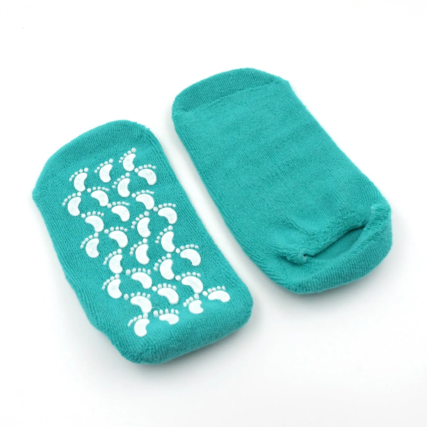 0520 Gel Socks Soft Socks for Repairing and Softening Dry Cracked Feet Skins Comfortable Socks (1 Pair)