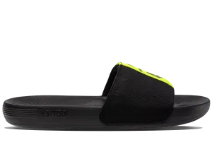 98951-071-M | SLIDE SANDAL LINEAR X MCLAREN | BLACK/SAFETY YELLOW