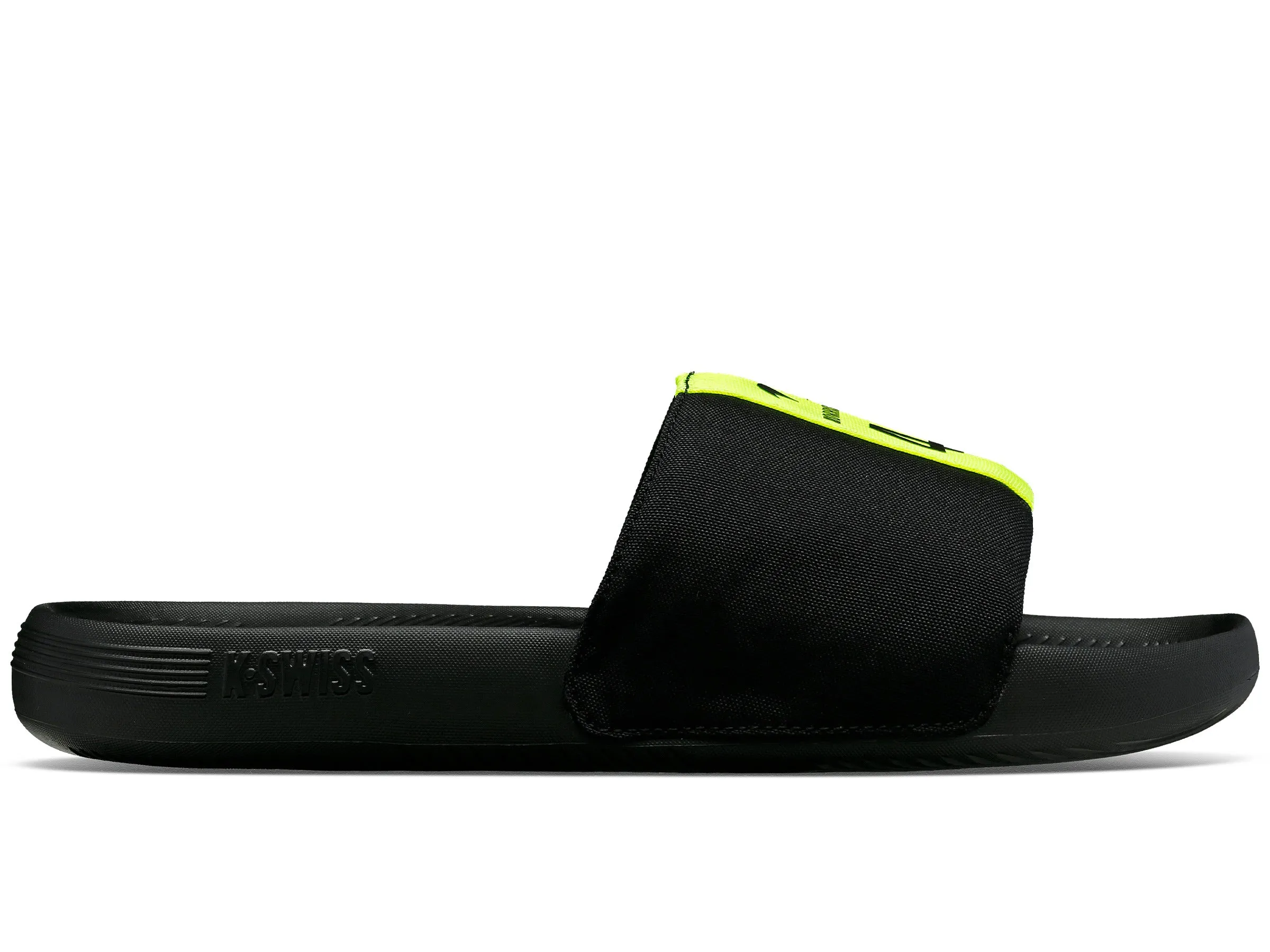 98951-771-M | SLIDE SANDAL LINEAR X MCLAREN | UPRIGHT YELLOW/BLACK