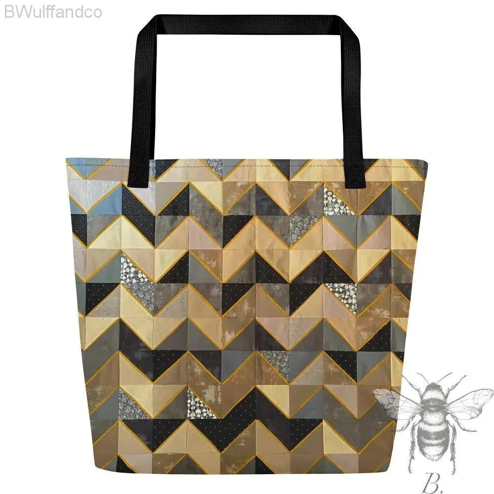 All-Over Print Large Tote Bag