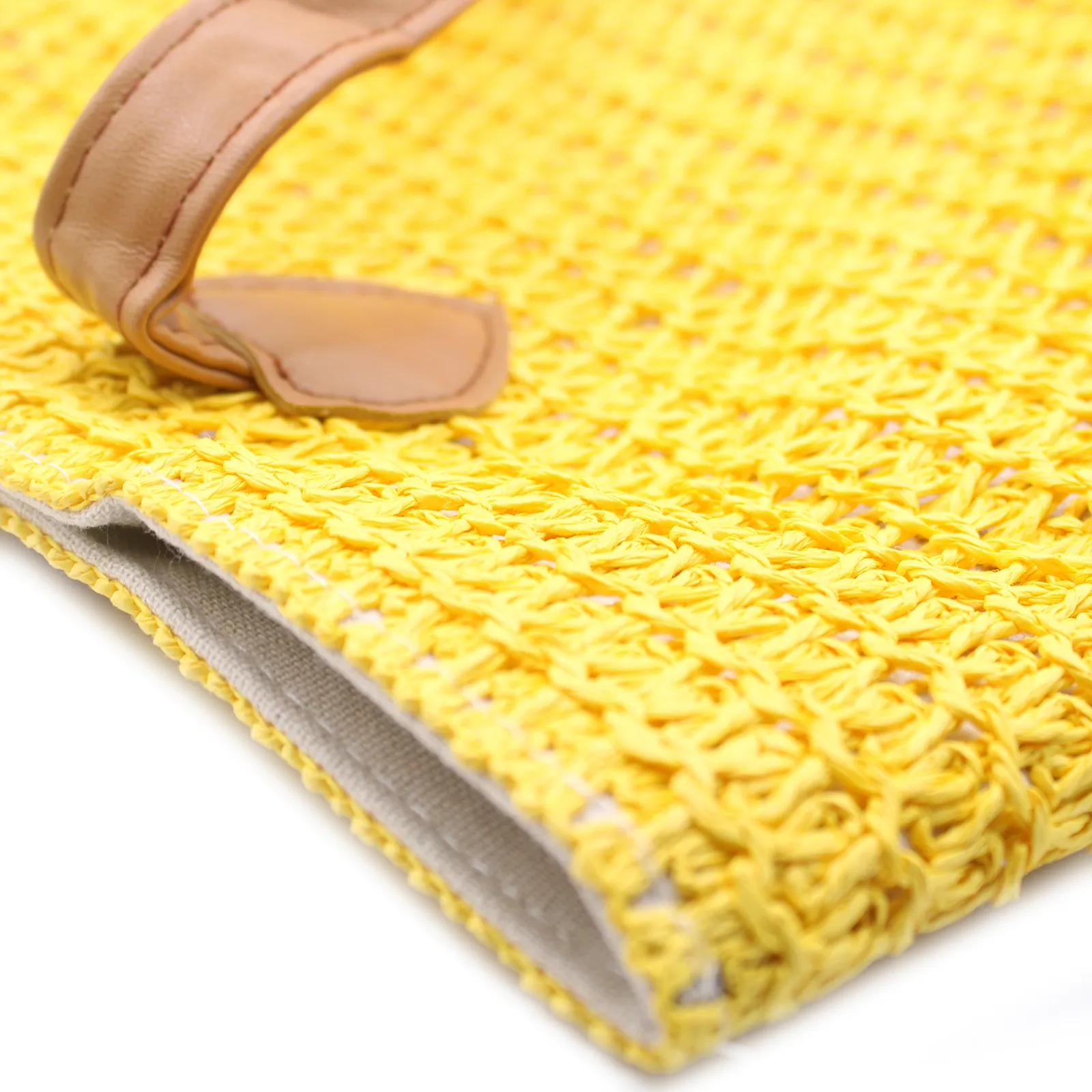 Back to the Bazaar Bag in Yellow & Orange - Perfect Everyday Bag for Groceries & Beach Towels