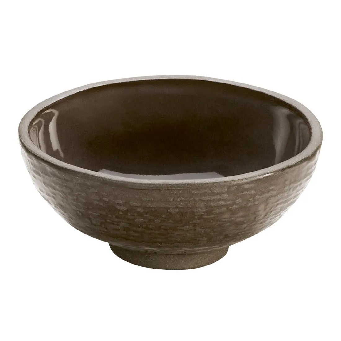 Bauscher ReNew Relief Taupe Bowls 90mm (12 Pack)