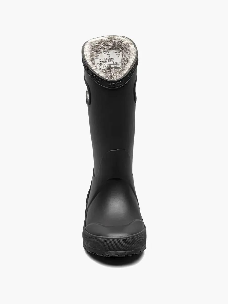 BOGS Plush Waterproof Fur Lined Rain Boots