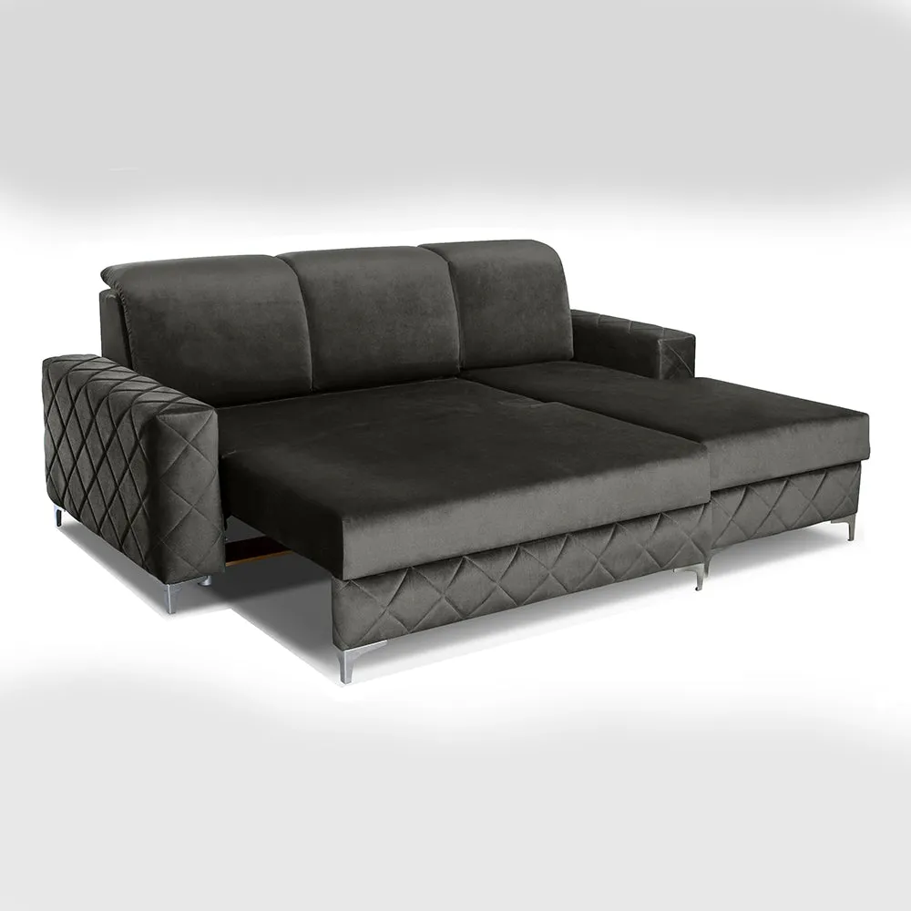 Borys Green Sofa Bed Large - Stylish & Comfortable for Living Room