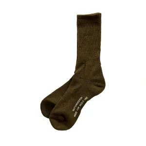 ButterScotch - Japanese Wool Socks - Forest Green