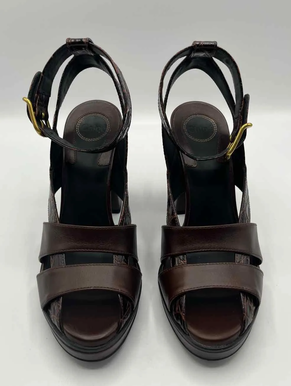 Chloe Brown Size 38.5 Shoes