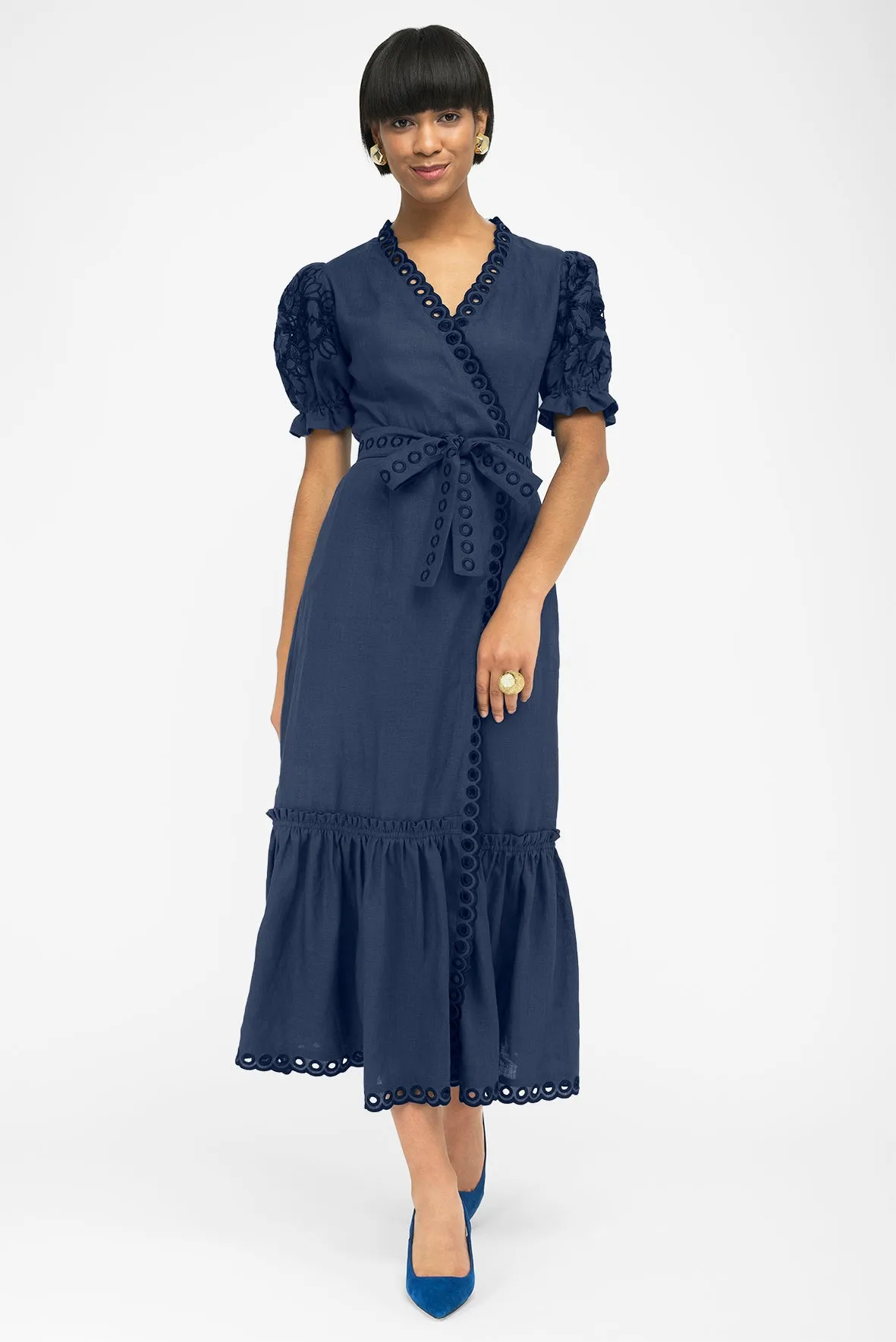 CIDE WRAP DRESS