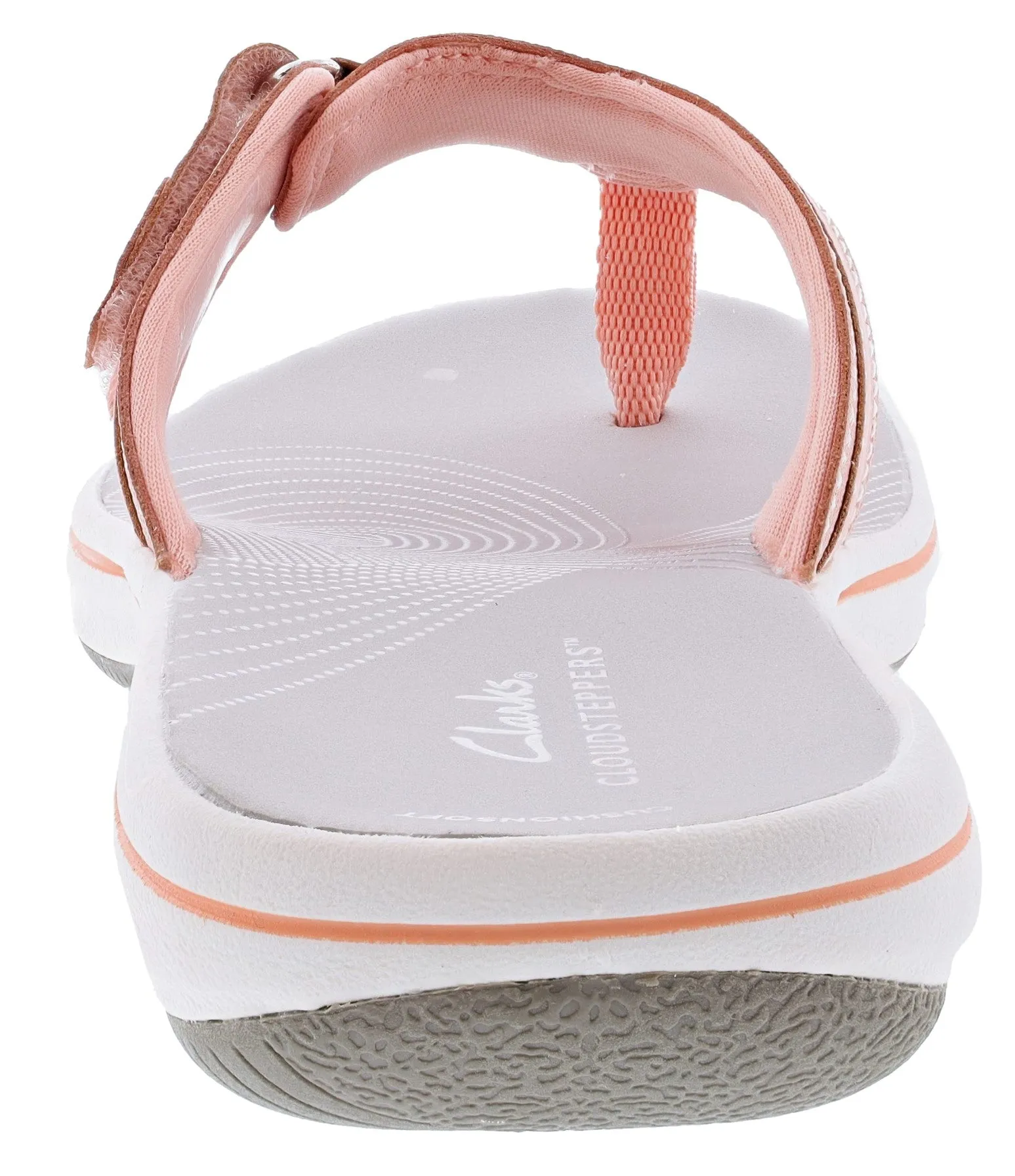 Clarks Women's Breeze Sea Adjustable Strap Comfort Flip Flops