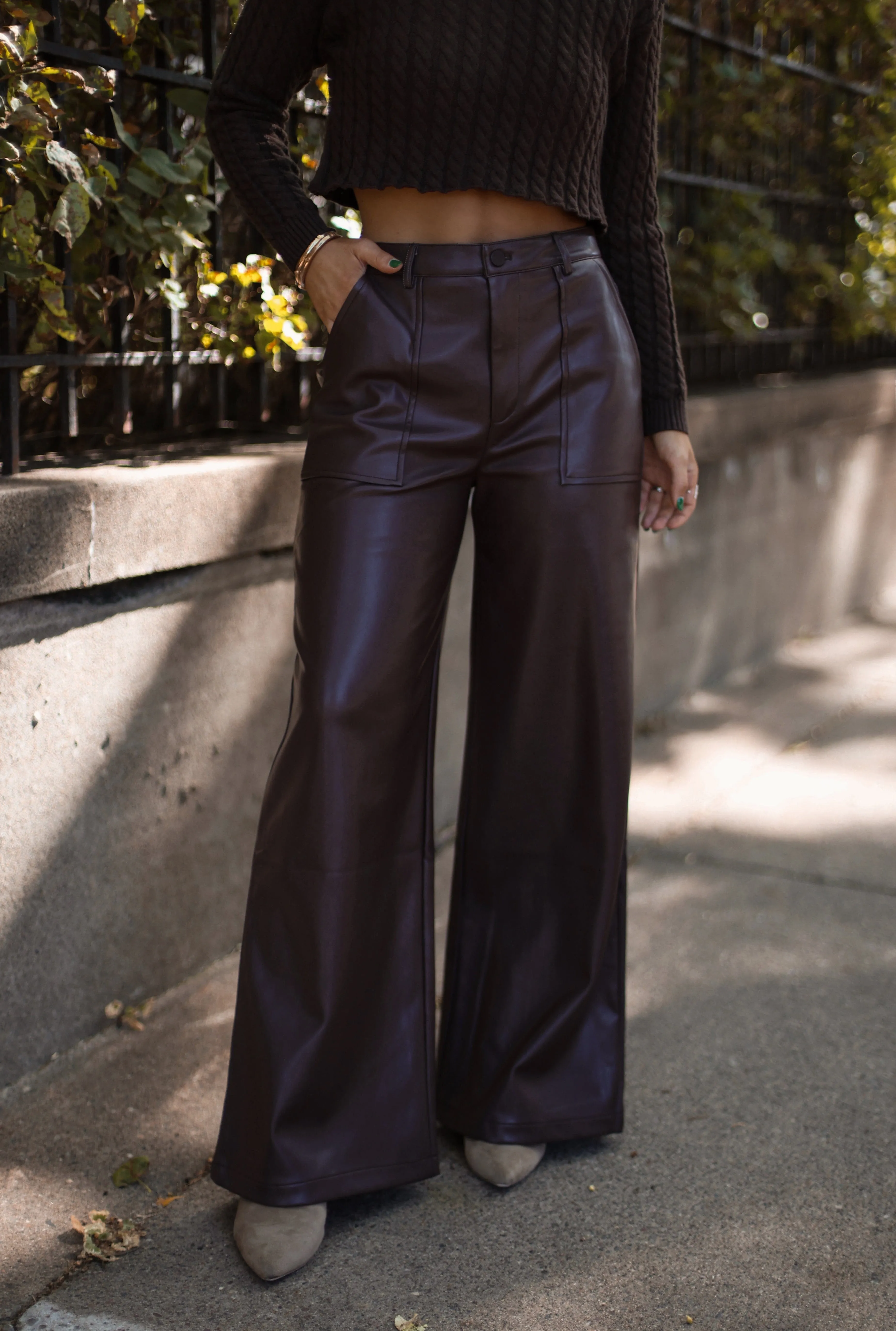 Closet Icon Leather Pant