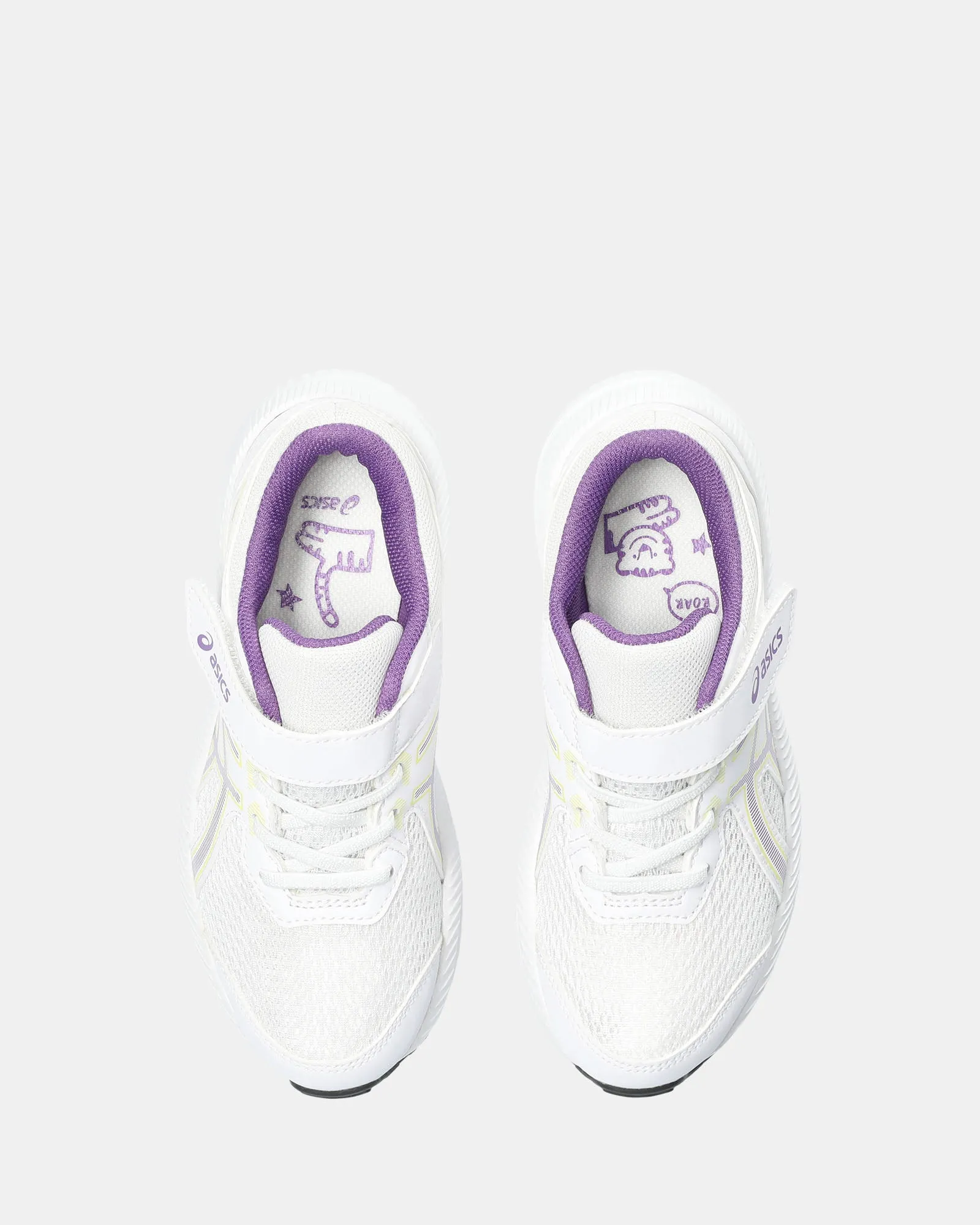 Contend 8 Pre-School White/Cyber Grape