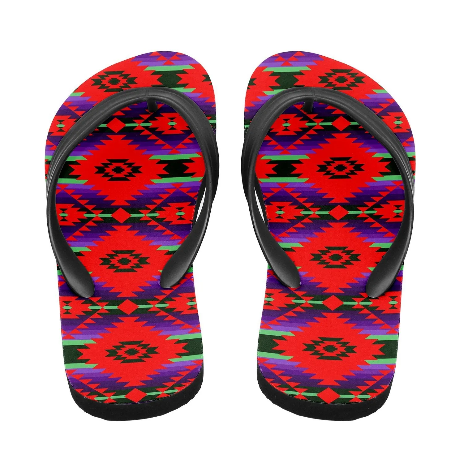 Cree Confederacy Chicken Dance Flip Flops