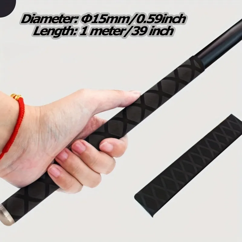 Durable Nonslip Fishing Rod Handle Sleeve with Heat Shrink Technology