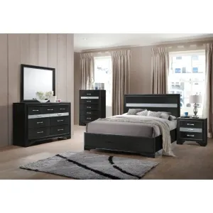 Easton Full Bed, Black