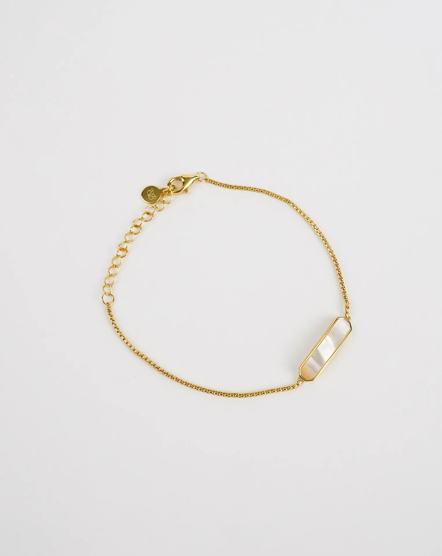 Exquisite Mother of Pearl Bar Bracelet | Timeless Elegance & Style