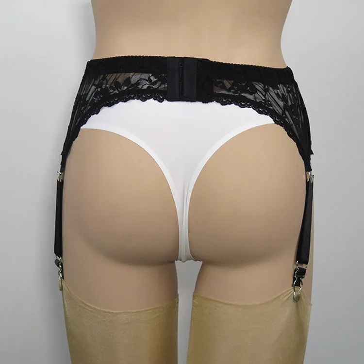 F4 Claw Non Slip Fastener Garter Belt Stockings