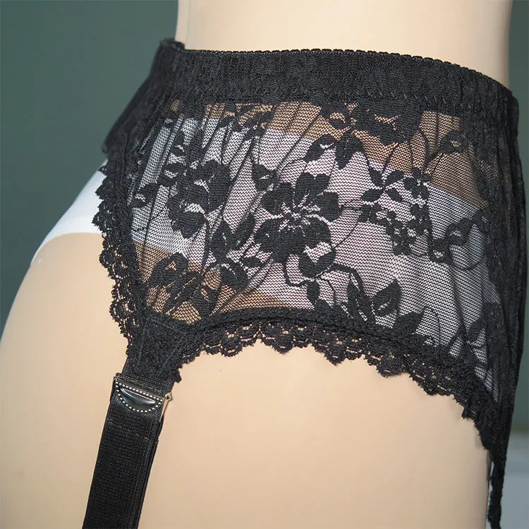 F4 Claw Non Slip Fastener Garter Belt Stockings