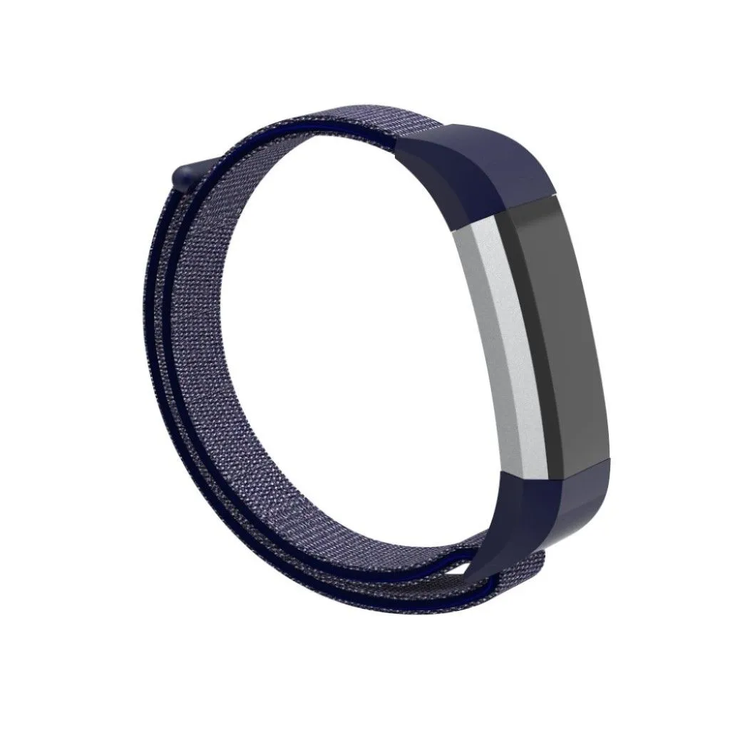 Fitbit Ace velcro closure flexible watch strap - Dark Blue