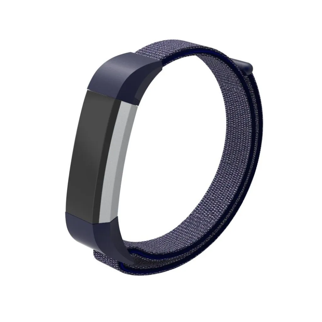 Fitbit Ace velcro closure flexible watch strap - Dark Blue