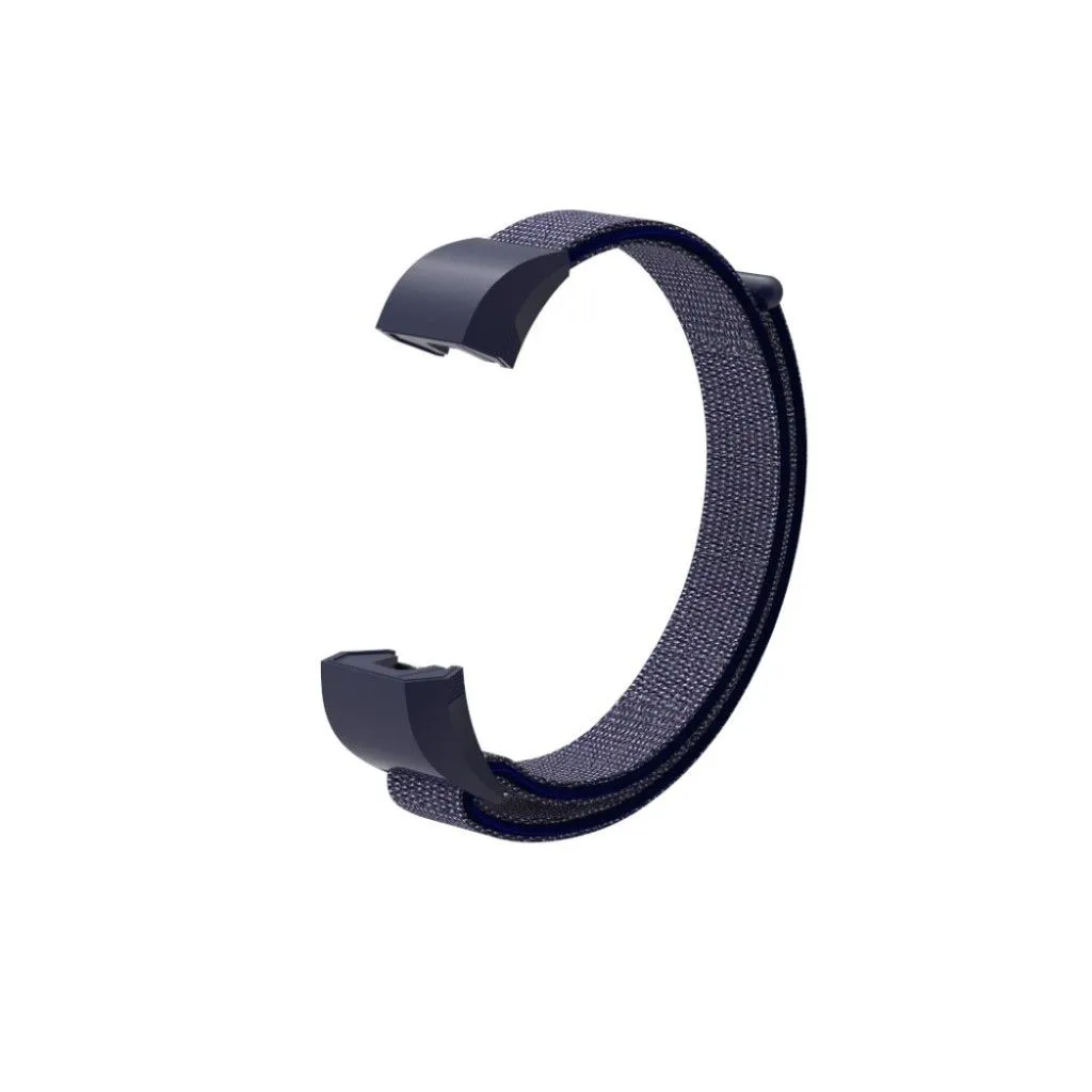 Fitbit Ace velcro closure flexible watch strap - Dark Blue