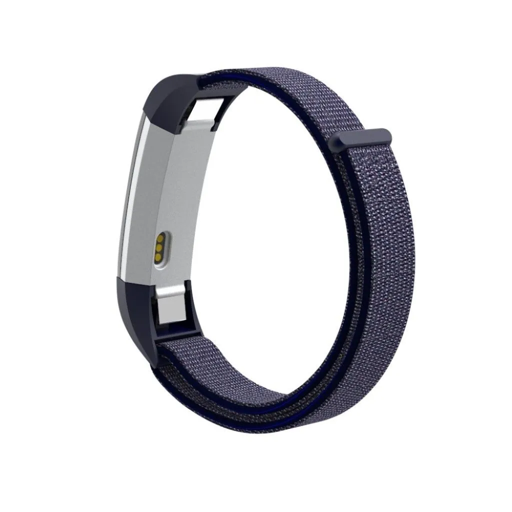 Fitbit Ace velcro closure flexible watch strap - Dark Blue