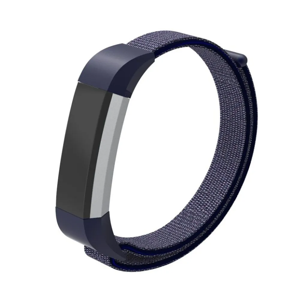 Fitbit Ace velcro closure flexible watch strap - Dark Blue