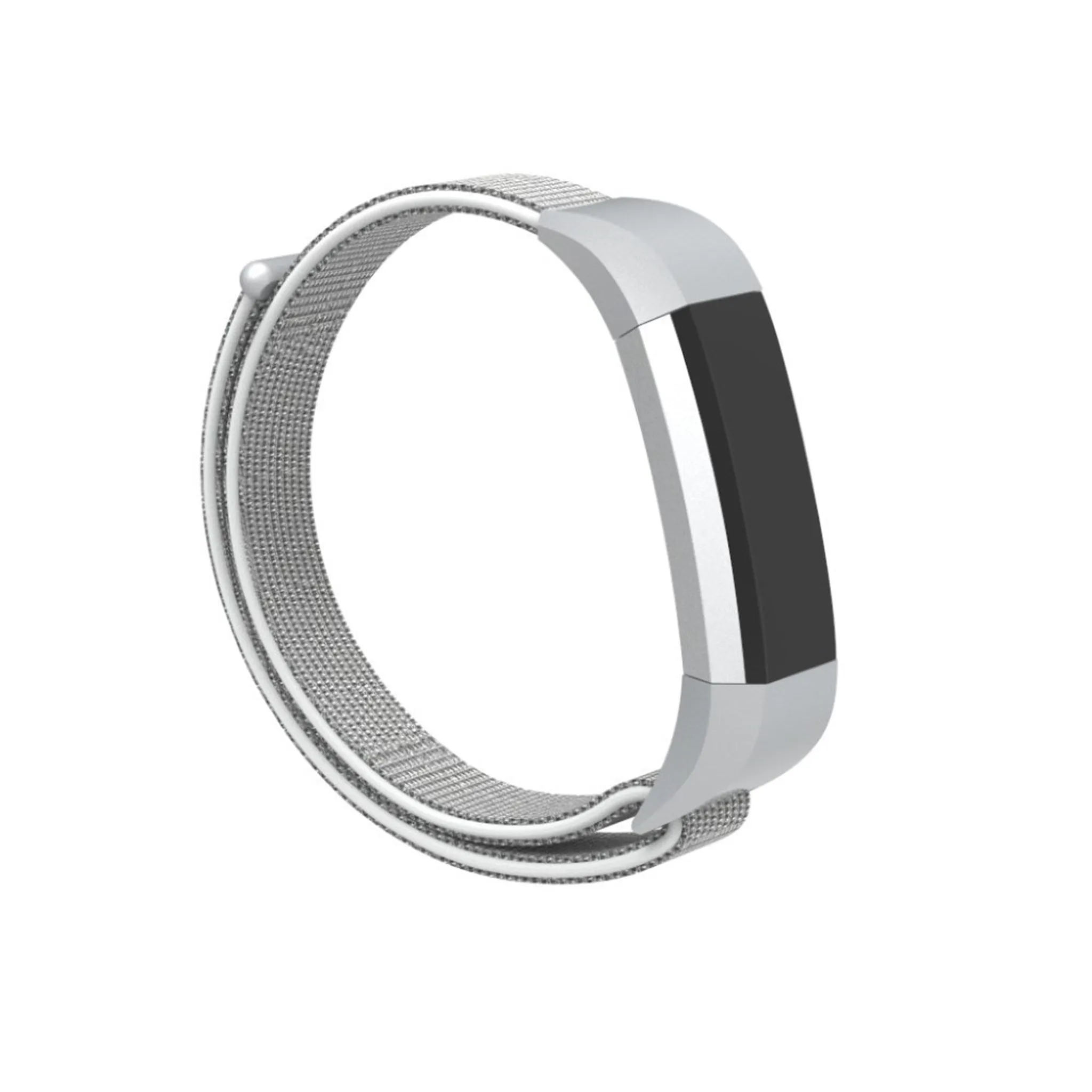 Fitbit Ace velcro closure flexible watch strap - Silver