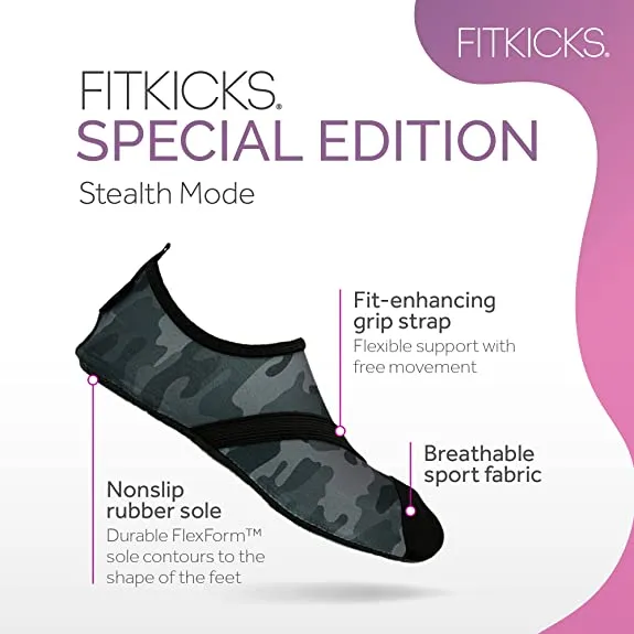 Fitkicks Live Well Active Lifestyle Footwear in Stealth