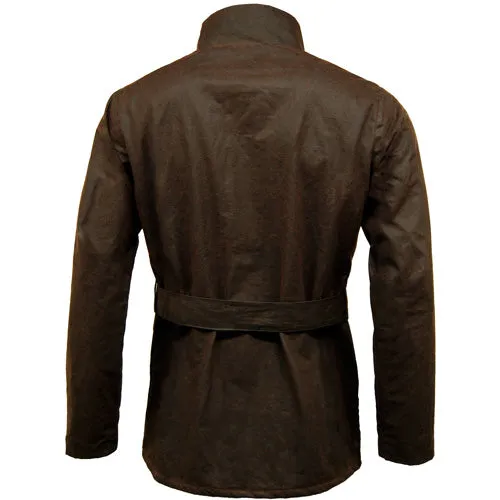 Game Continental Belted Motorcycle Wax Jacket - Stylish & Durable | Premium UK Made