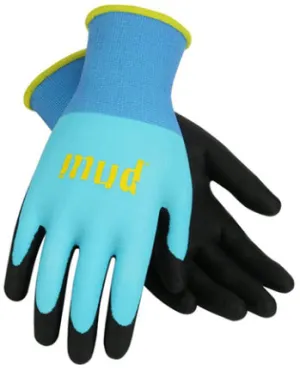 GLOVE STRETCH MUD TURQ MED/LG