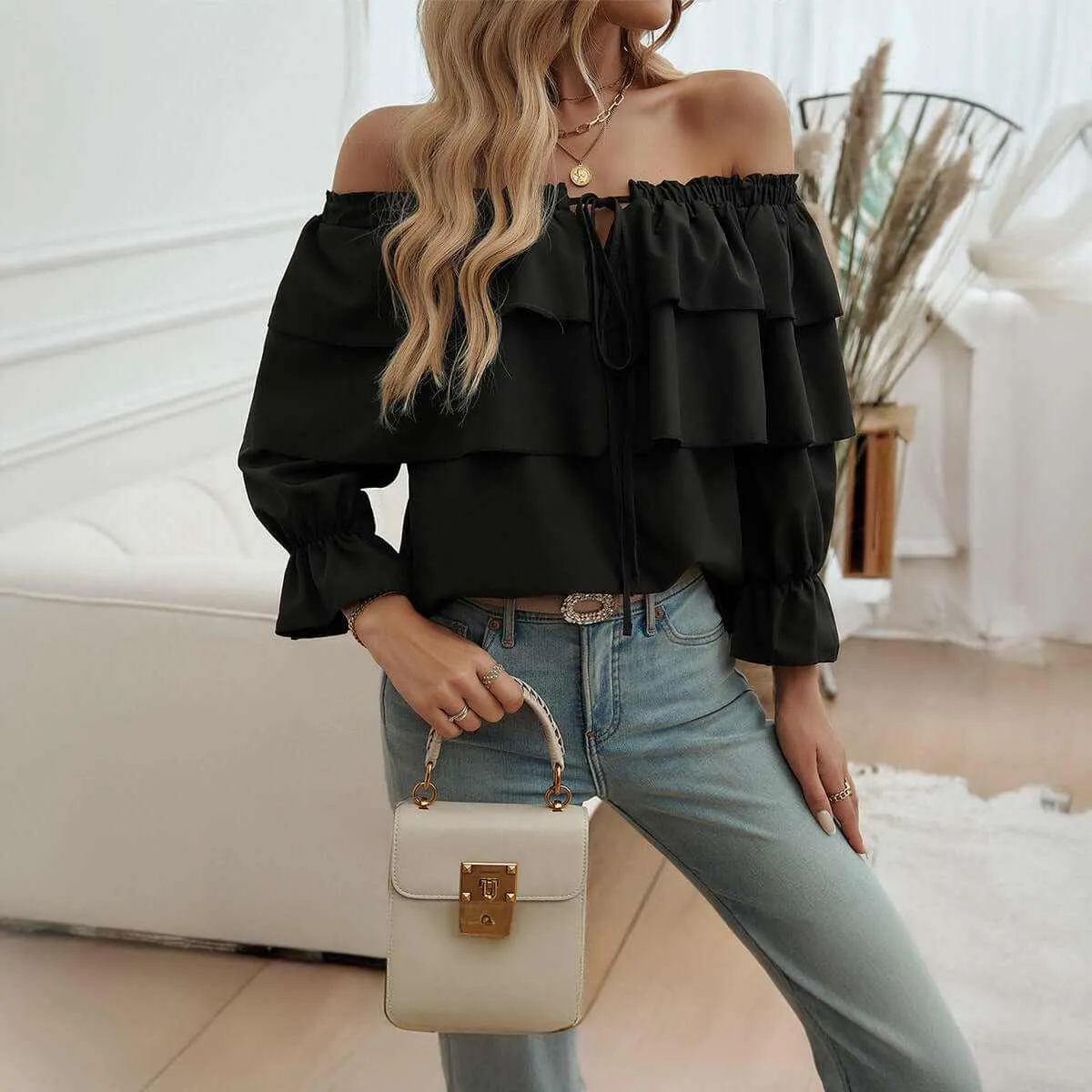 Glow Chic's Off-shoulder Top