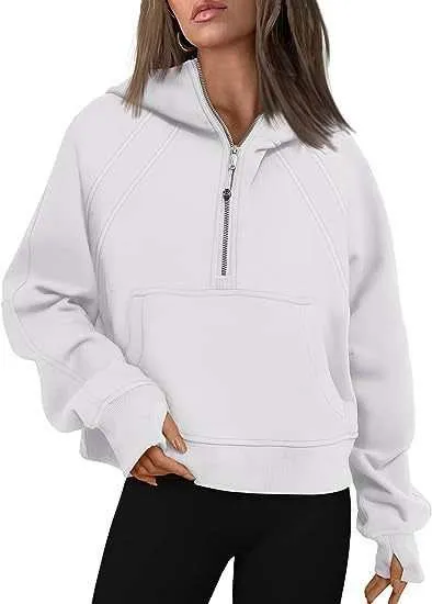 Glow Chic's Zipper Hoodie with Pockets