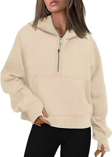 Glow Chic's Zipper Hoodie with Pockets