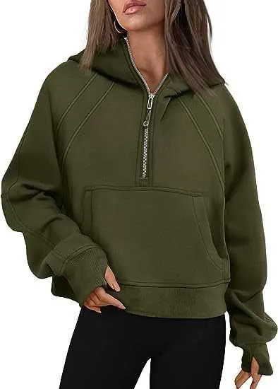 Glow Chic's Zipper Hoodie with Pockets