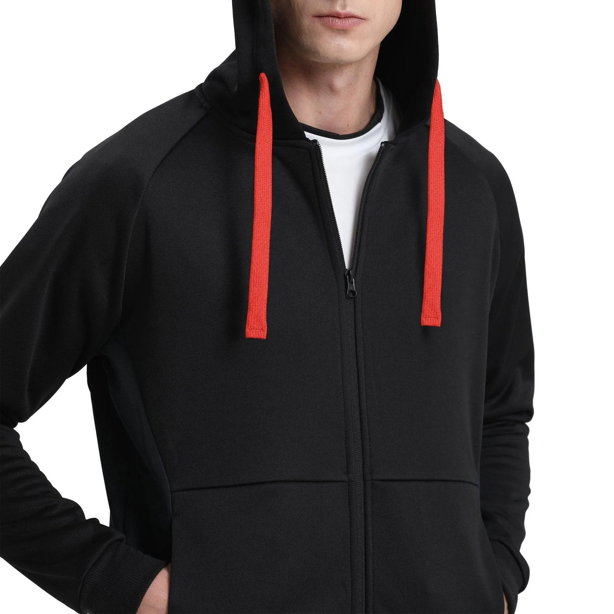 ISUSI Contrast Hoodie Jumper, Full Zip