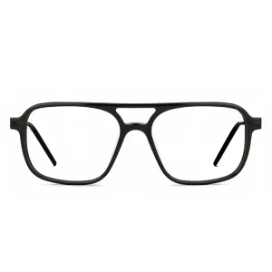 Jubleelens - Black Full Rim Wayfarer Lightweight and Durable Frame  M88612