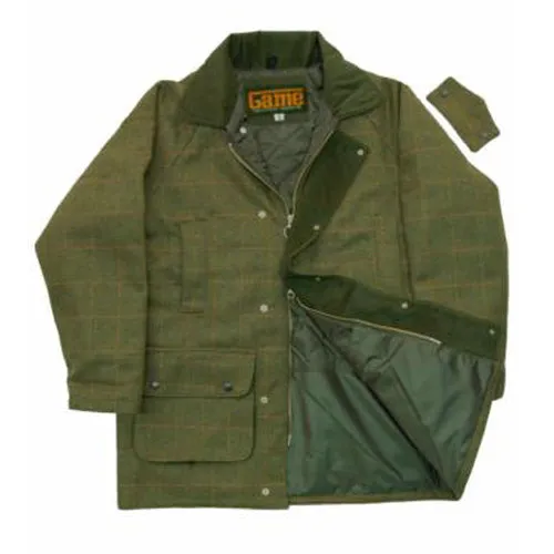 Men's Waterproof & Windproof Tweed Jacket - Durable Outdoor Wear