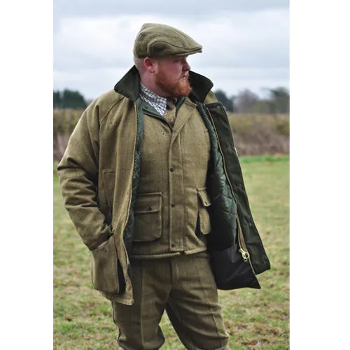 Men's Waterproof & Windproof Tweed Jacket - Durable Outdoor Wear