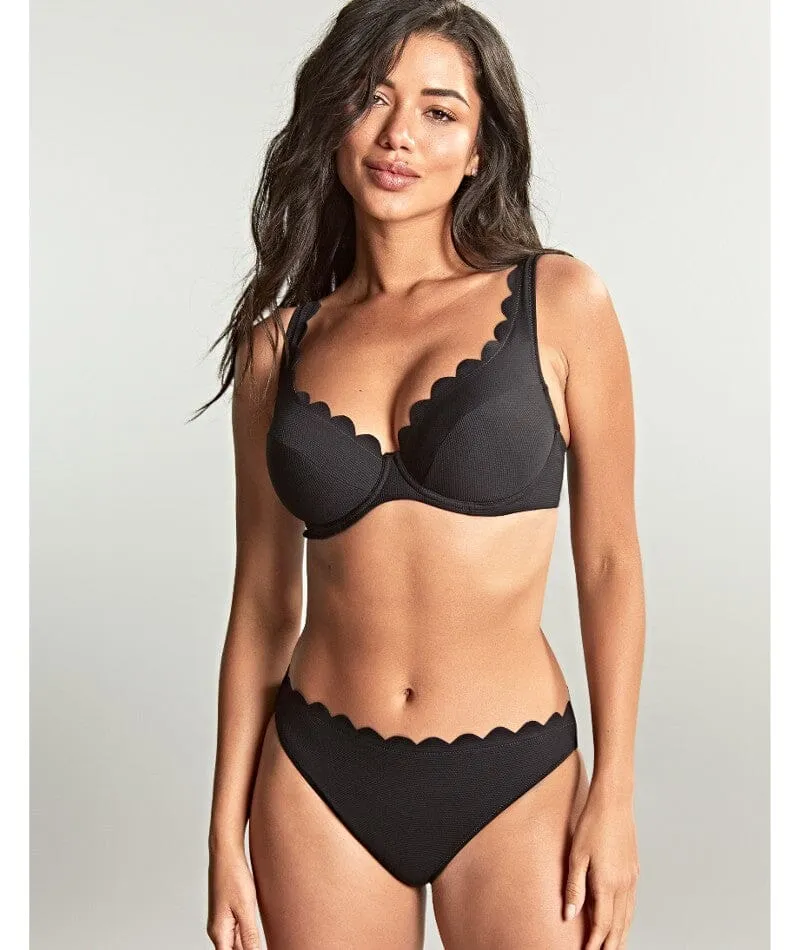 Panache Swimwear Spirit Lauren Plunge Bikini Top - Black