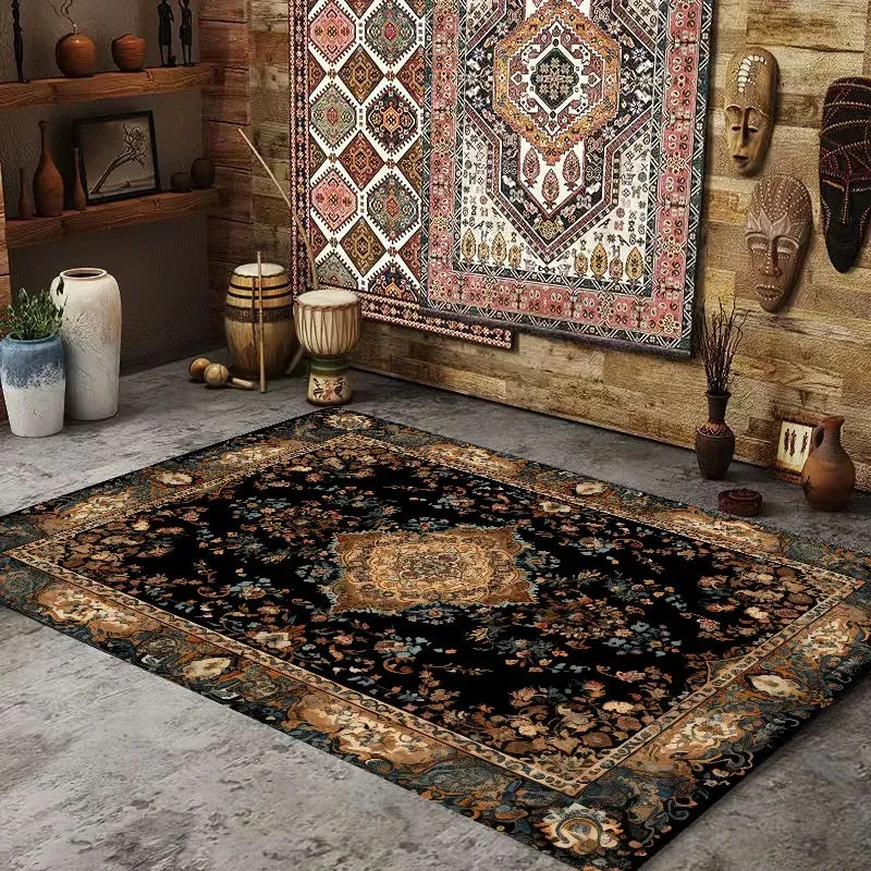 Persian Retro Flannel Rug