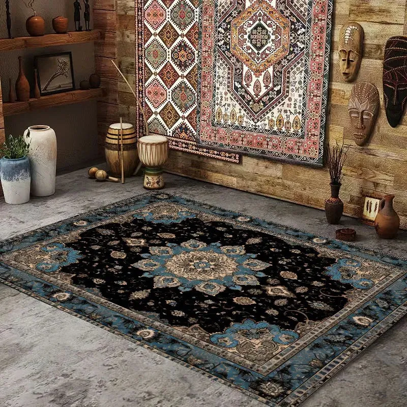 Persian Retro Flannel Rug