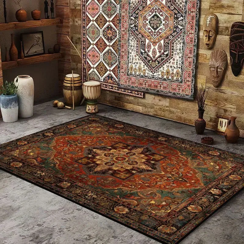 Persian Retro Flannel Rug