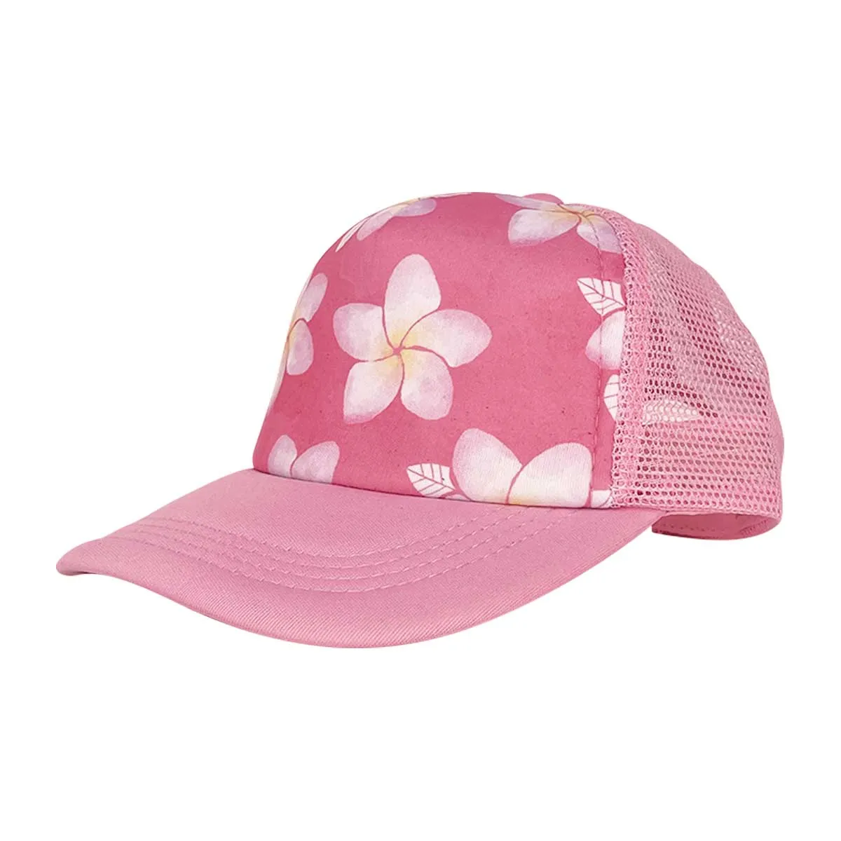 Plumeria Power Keiki Trucker Hat