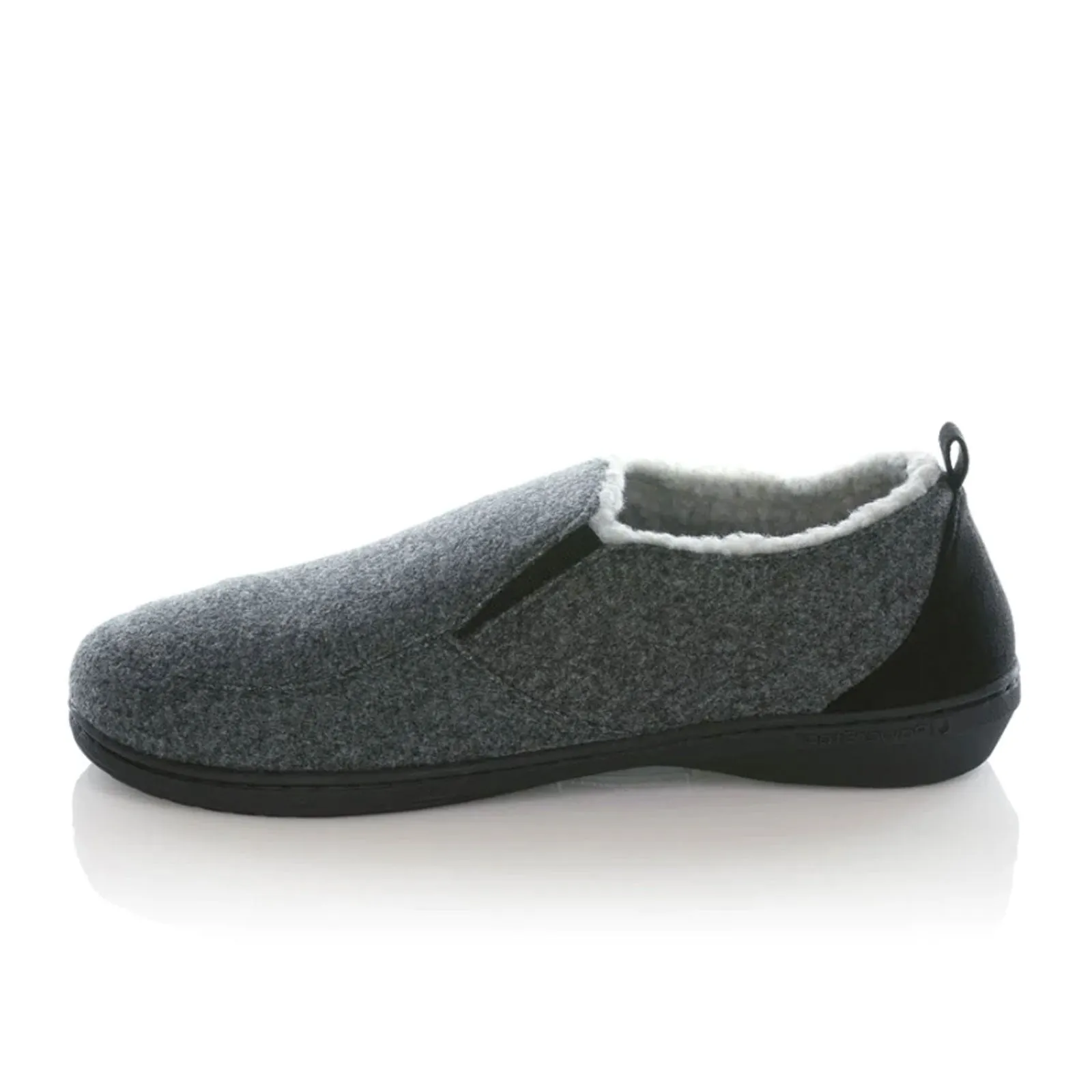 PowerStep Twin Gore Slipper (Men) - Charcoal