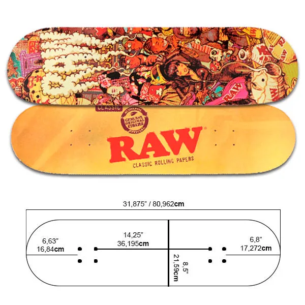 RAW - Skateboard Deck - Japan