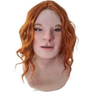 Realistic Facial Overlay 'Gwyneth' for Adult Manikin Training Simulators