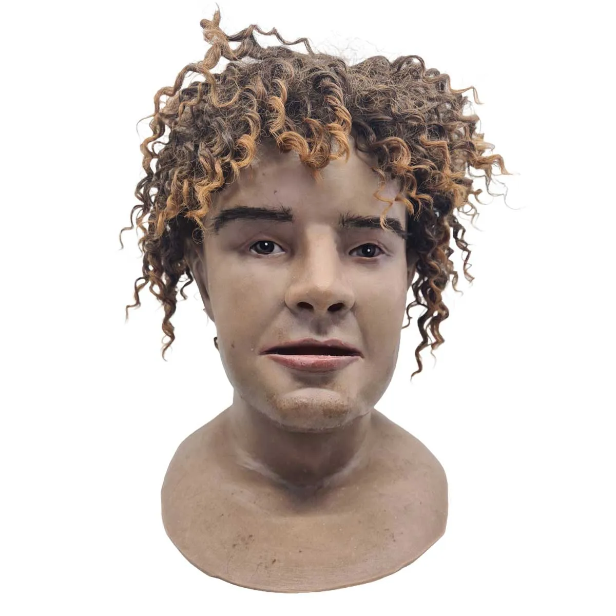 Realistic Facial Overlay 'Terry' for Adult Manikin Training Simulators