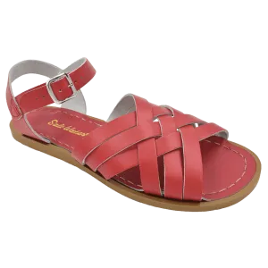 Salt Water Retro Sandal | Red (women's)