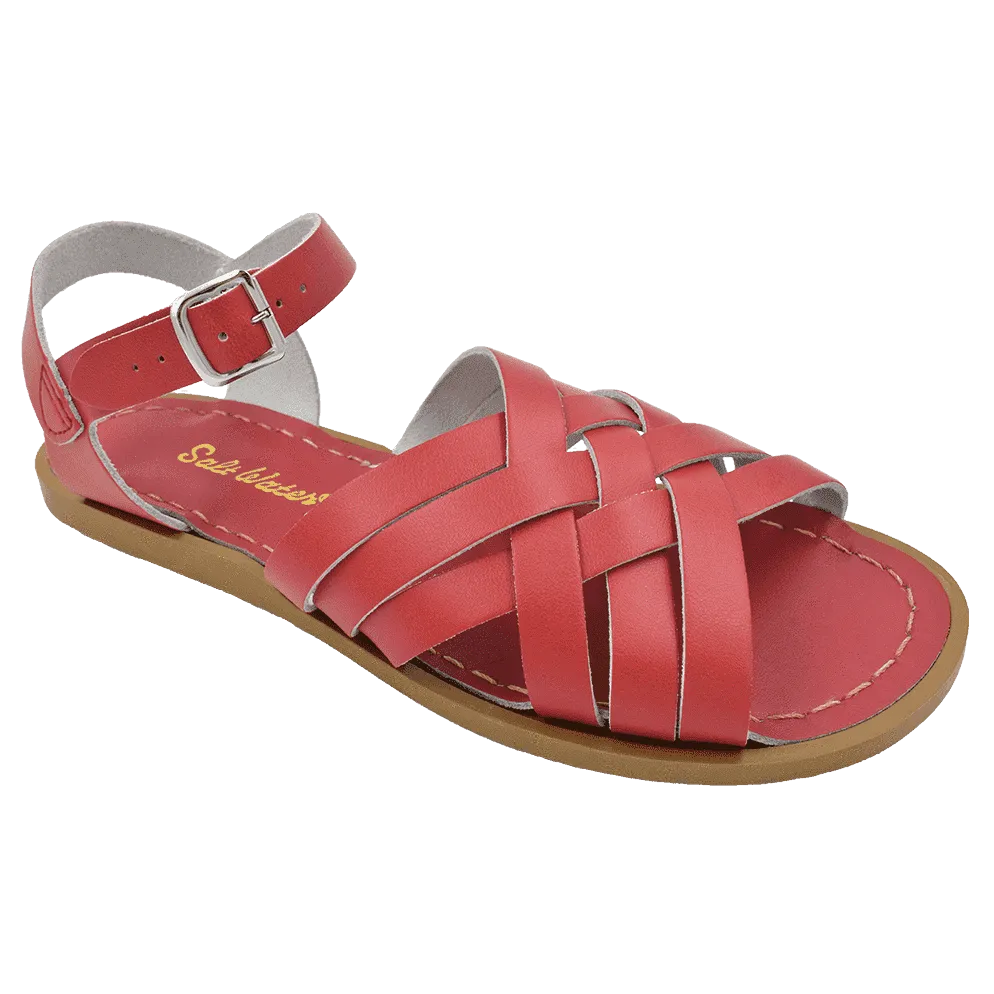 Salt Water Retro Sandal | Red (women's)