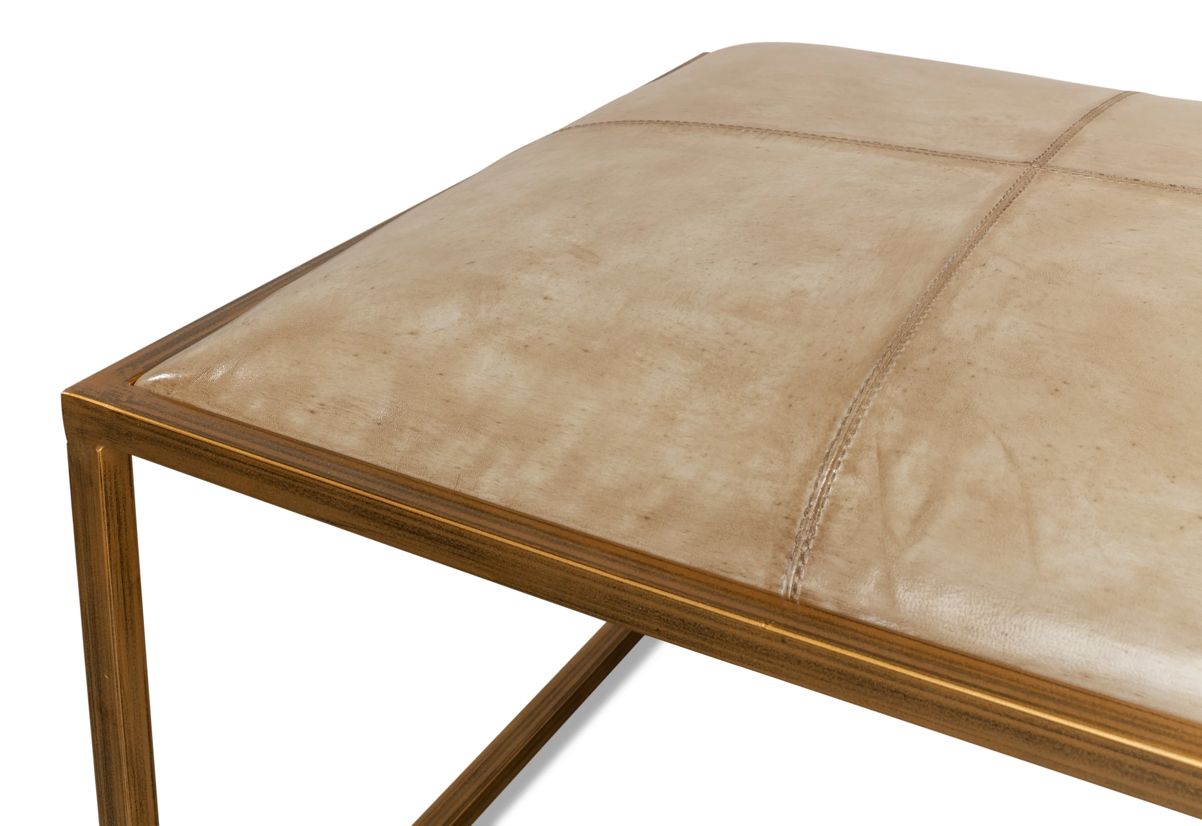 Sarreid - Montvale Coffee Table/Bench - Beige - Contemporary