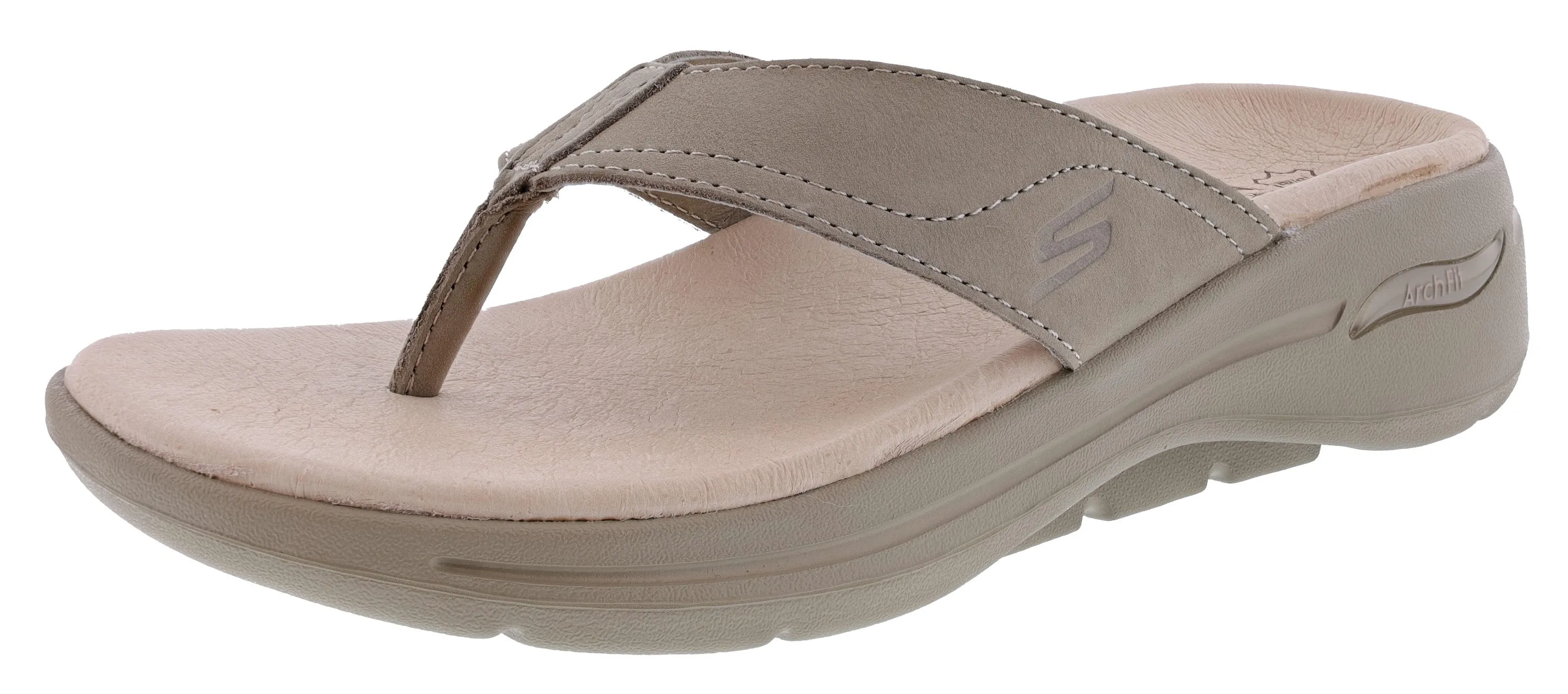 Skechers Women's Go Walk Arch Fit Five Stars Slip On Sandals